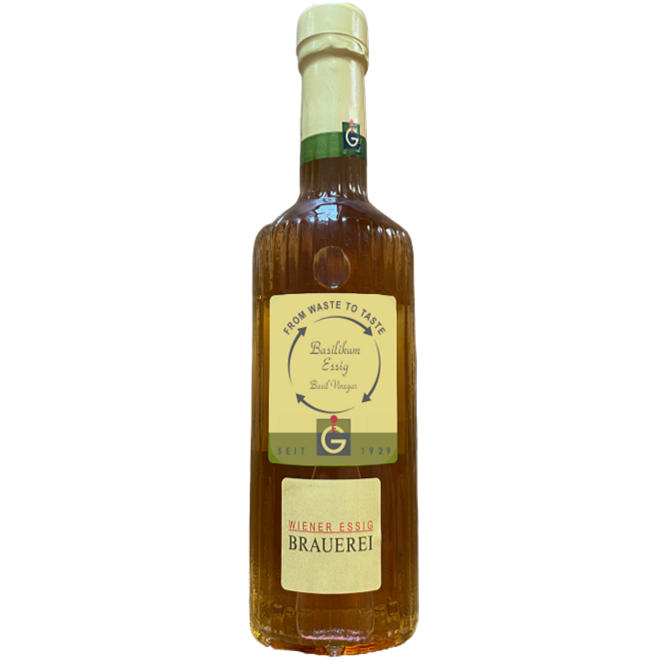 From-Waste-To-Taste Basil Vinegar